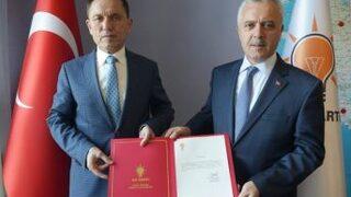 Ak Parti Gördes İlçe Başkanlığına Rıza Dilcan Atandı