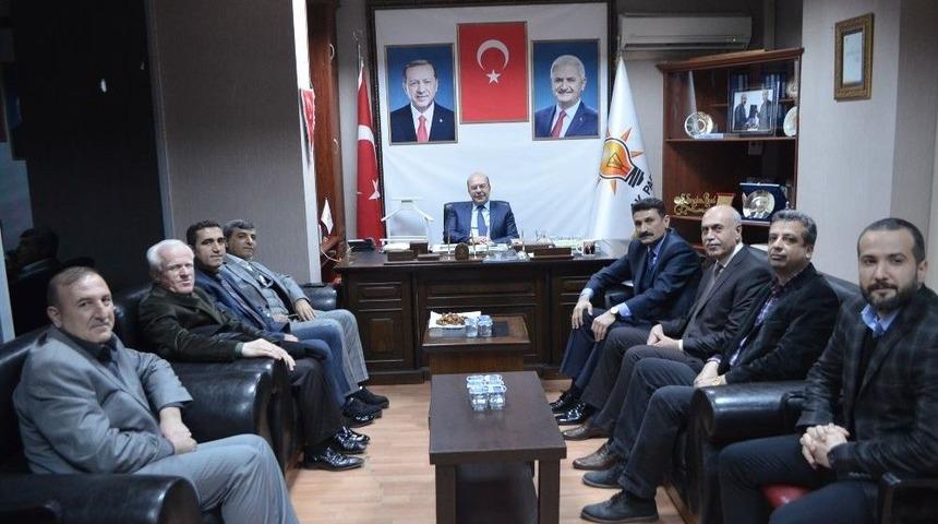 Stk&rsquo;lardan Ak Parti&rsquo;ye Ziyaret