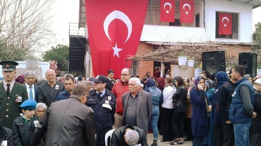 Erzin, Şehit Uzman &Ccedil;avuşu Uğurluyor