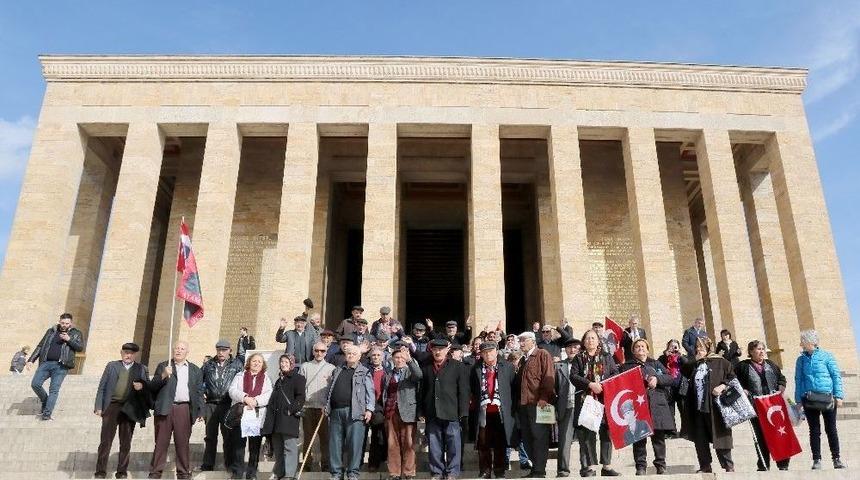 Gönlü Genç Çankayalılar Anıtkabir’de