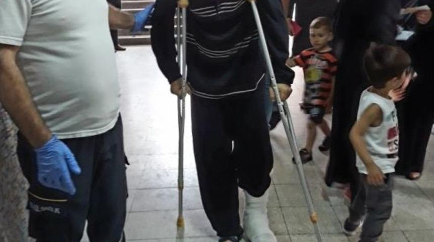 Trafik Kazası Mağduru Sedyede Geldi Oyunu Kullandı