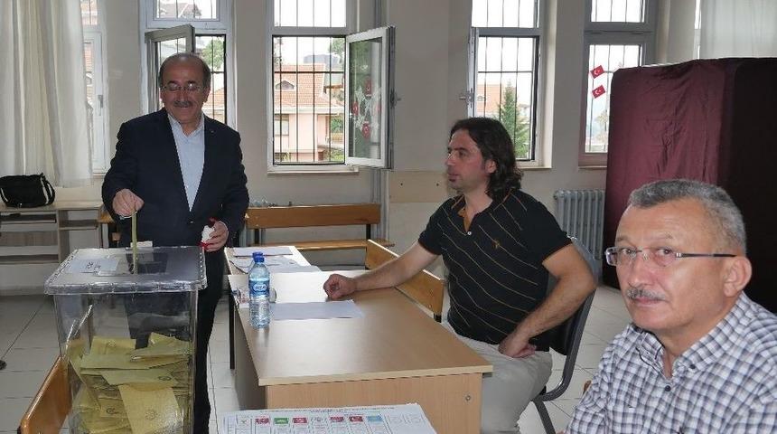 Başkanlar Oylarını Kullandı