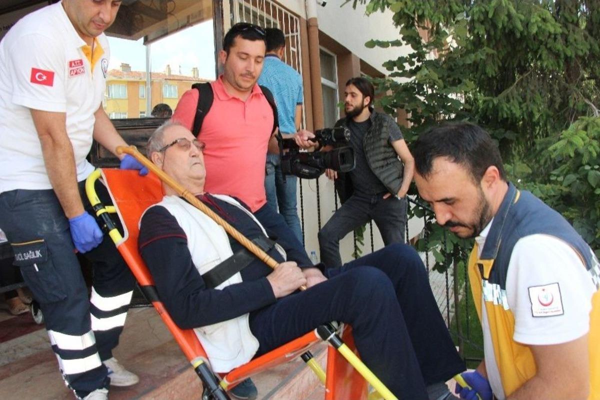 112 Acil Servis Ekiplerinin Yardımı İle Oyunu Kullandı