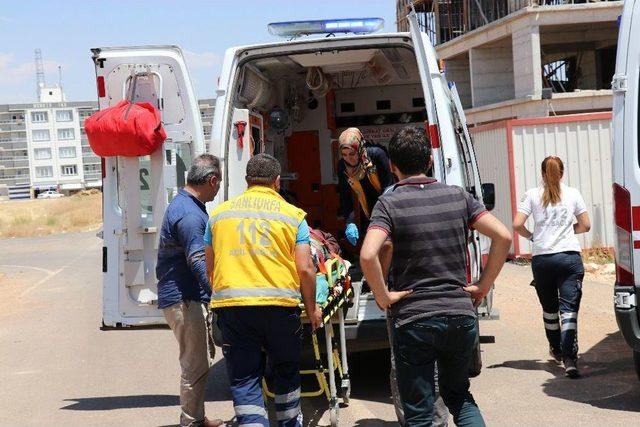 Şanlıurfa’da Üzerine Demir Düşen 3 İşçi Yaralandı