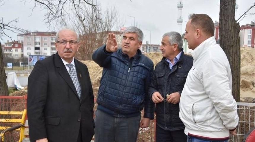 Başkan Albayrak Kapaklı’da Çalışmaları Yerinde İnceledi