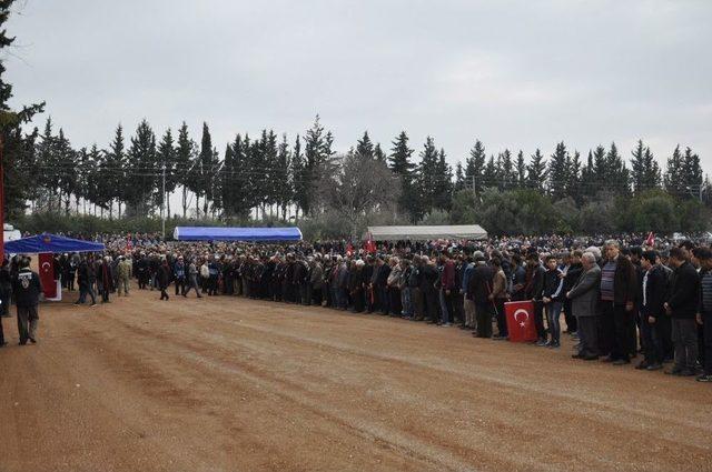 Hataylı Afrin Şehidini Binler Uğurladı 2