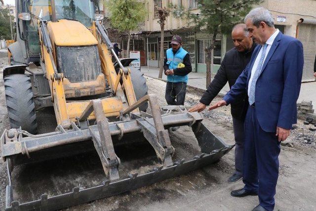 Haliliye’de Yol Çalışmaları Devam Ediyor