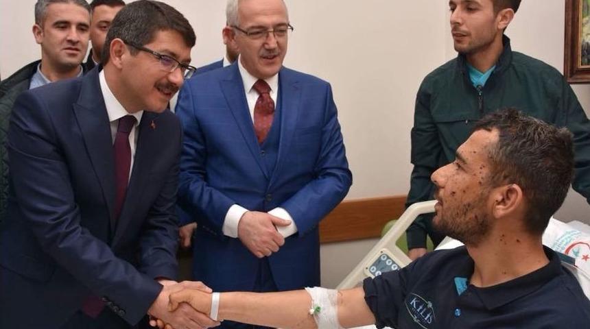 Başkan &Ccedil;elik&rsquo;ten Kahraman Afrin Gazisi&rsquo;ne Ziyaret