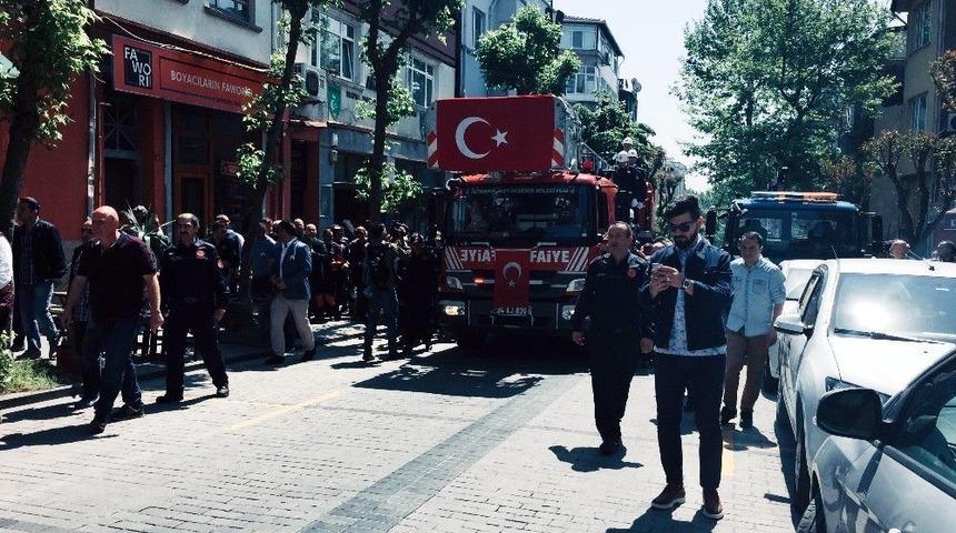 Şehit İtfaiyeciye Son G&ouml;rev