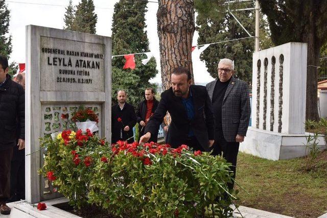 Leyla Atakan Ve Arkadaşları Mezarı Başında Anıldı