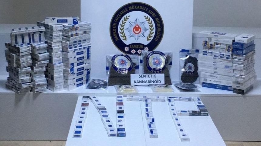 Samsun&rsquo;da Uyuşturucu Operasyonu
