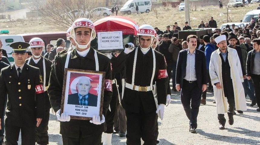 Konyalı Kore Gazisi T&ouml;renle Son Yolculuğuna Uğurlandı