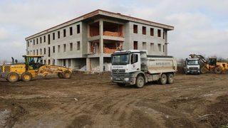 Bafra İşletme Fakültesi İnşaatında Çalışmalar Hızla Devam Ediyor