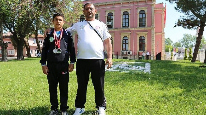 Edirneli Pehlivan Arda Bati, Antalya’da Teşvikte İkinci Oldu