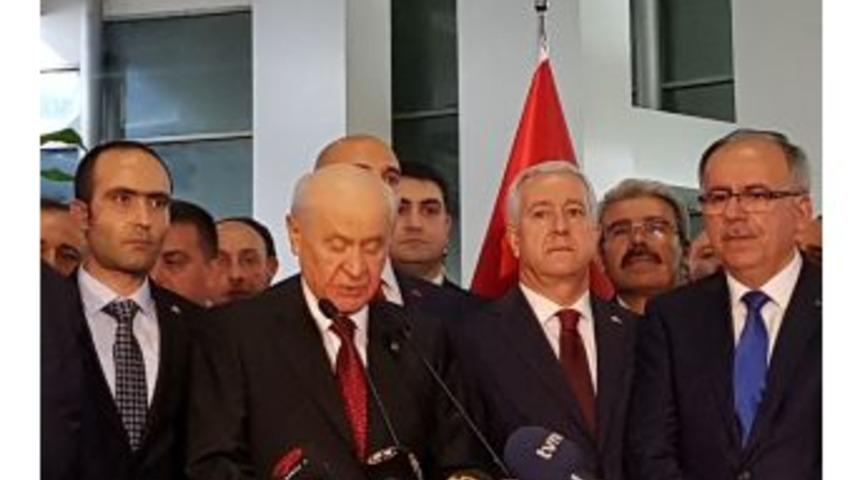Mhp Lideri Bah&ccedil;eli: "t&uuml;rk Milleti Mhp&rsquo;yi Kilit Partisi Yapmış"