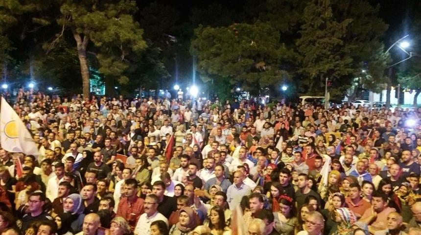 Burdur&rsquo;da Ak Parti Coşkusu