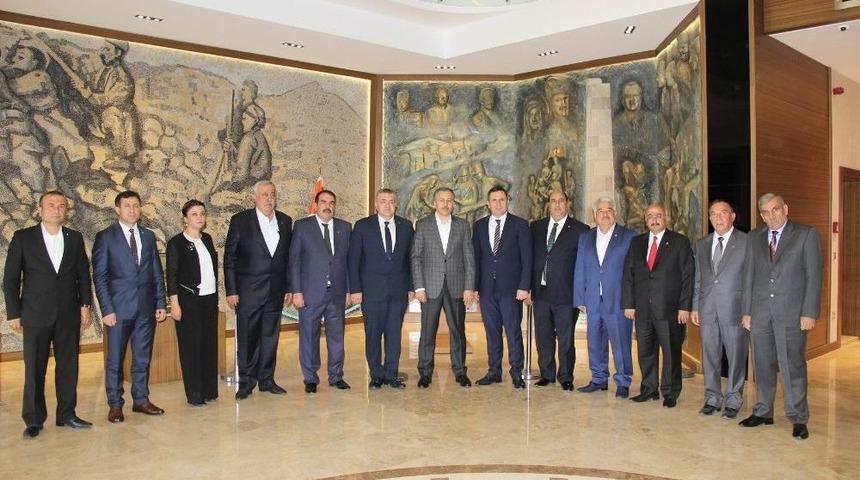 Gtb&rsquo; Vali Yerlikaya&rsquo;ya Ziyaret