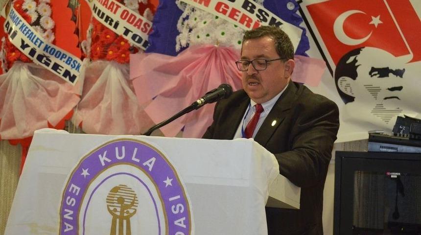 Kula&rsquo;da Esnaf &rsquo;aytekin Şadan&rsquo; Dedi