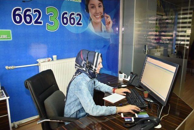 Dursunbey’de Hizmet Telefonun Ucunda