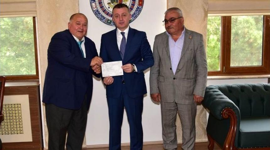 Bilecikli Muhtarlardan Tskgv’ye Bağış