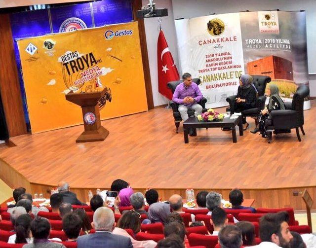 Gestaş Troya Medya Buluşmalarında İlk Hafta Konukları Nihal Bengisu Karaca Ve S&uuml;leyman &Ouml;zışık Oldu 1