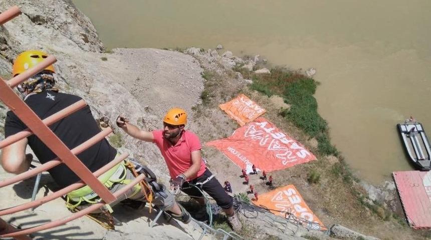 Kemaliye&rsquo;de Tatbikat Ger&ccedil;ekleştirildi