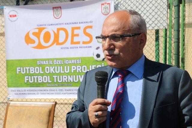 Sivas’ta ’futbol Okulu Projesi Futbol Turnuvası’