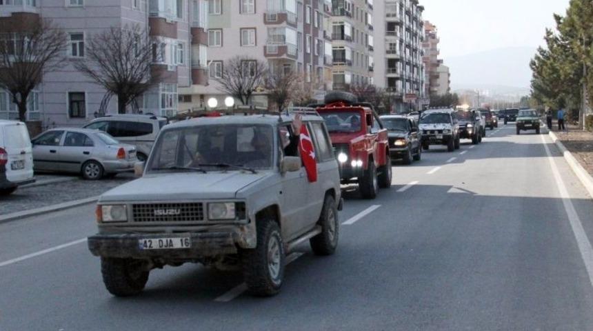 Off-road Tutkunları Afrin Şehitleri İ&ccedil;in Buluştu