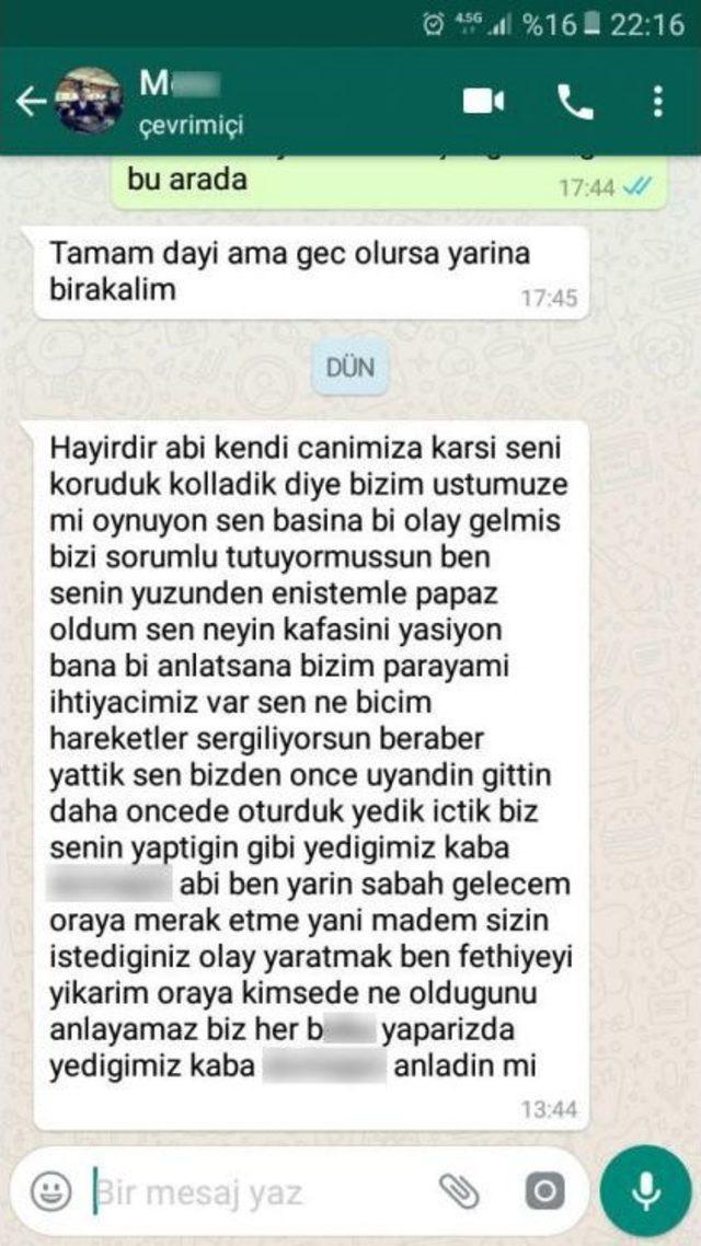 Arkadaşını Önce Soydu Sonra Tehdit Etti 2