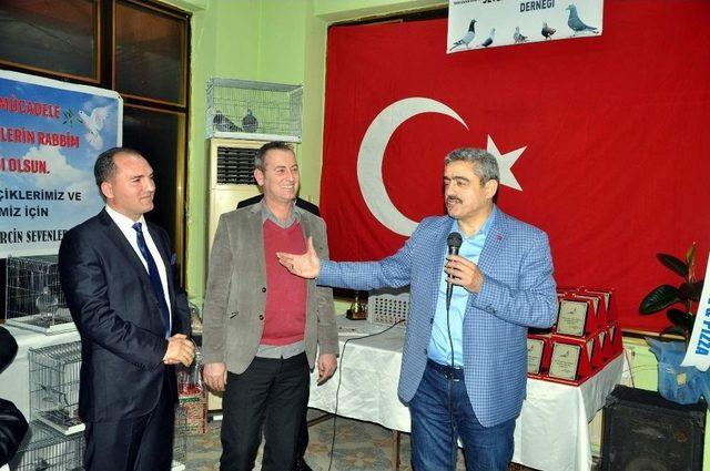 Mesafe Yarışmasında Dereceye Giren Güvercin Sahipleri Ödüllendirildi 3
