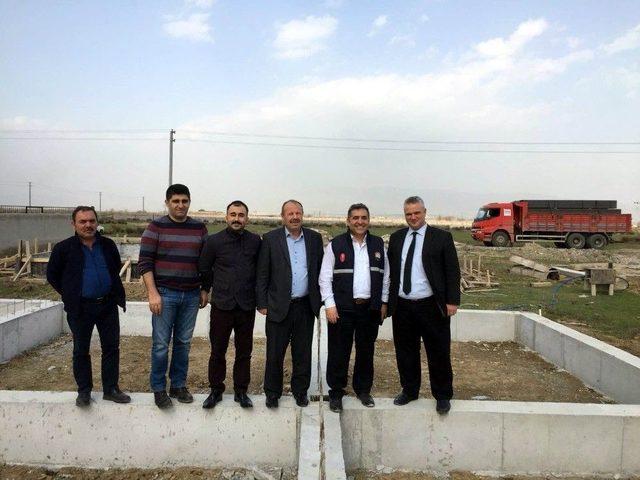 Damızlık Koç-teke Ağıl Projesi İnşaatı Yükseliyor 2