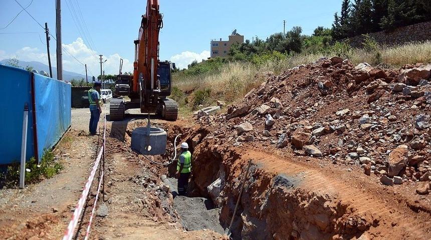 Gazipaşa&rsquo;nın Altyapı Eksikliği Tamamlanıyor