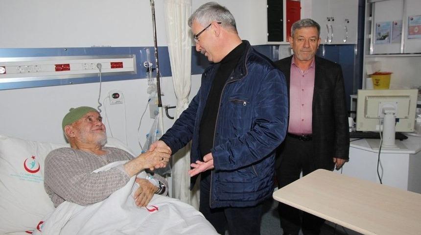 Başkan Yaralı&rsquo;dan Hastalara Ziyaret