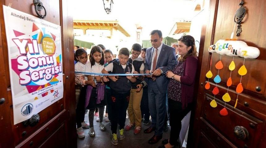 Altındağlı Çocuklardan Muhteşem Yıl Sonu Sergisi