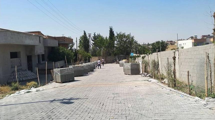 Kahta Belediyesi Kilitli Parke Çalışmalarını Sürdürüyor