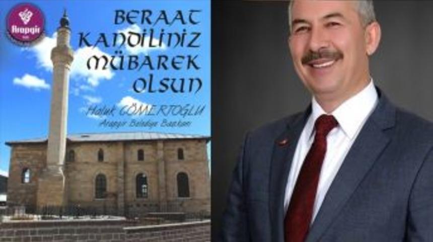 Başkan Cömertoğlu’ndan Berat Kandili Mesajı