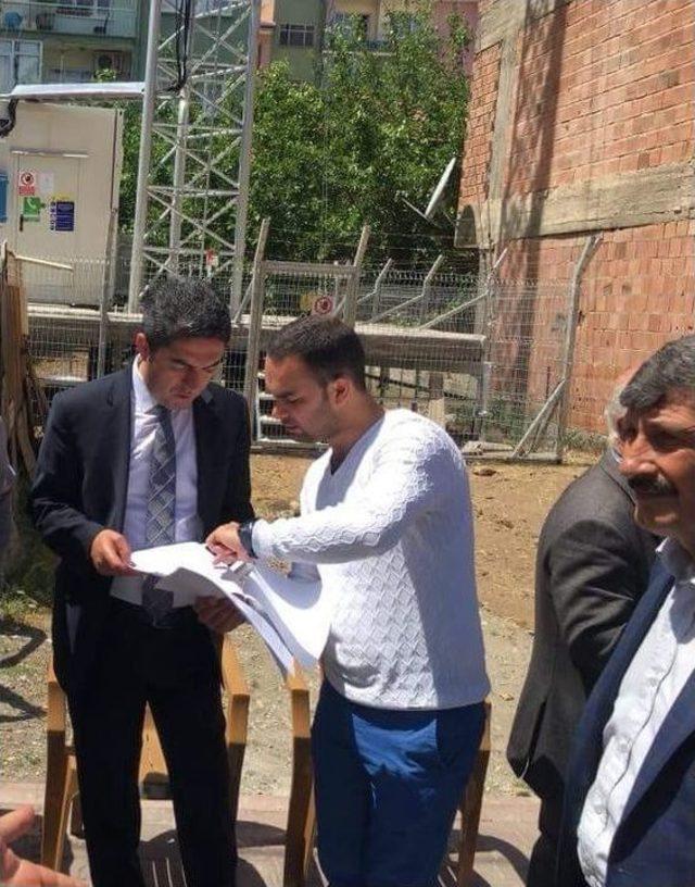 Chp’den Baz İstasyonu Eylemine Destek 1