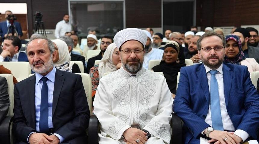 Diyanet İşleri Başkanı Erbaş, Abd&rsquo;li M&uuml;sl&uuml;man Heyeti Kabul Etti