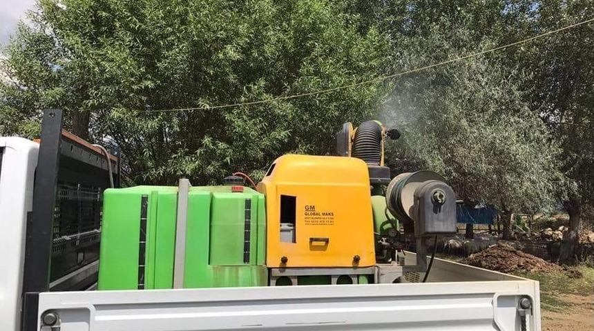 &Ccedil;ivril&rsquo;de İla&ccedil;lama &Ccedil;alışması