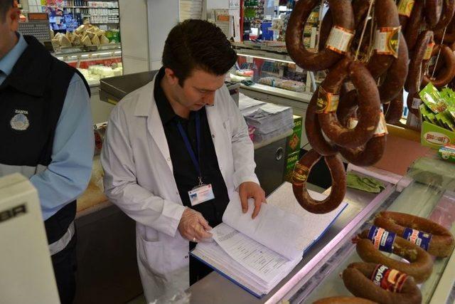 Karab&uuml;k Belediyesi&rsquo;nden Et Ve Et &Uuml;r&uuml;nlerine Denetleme 1