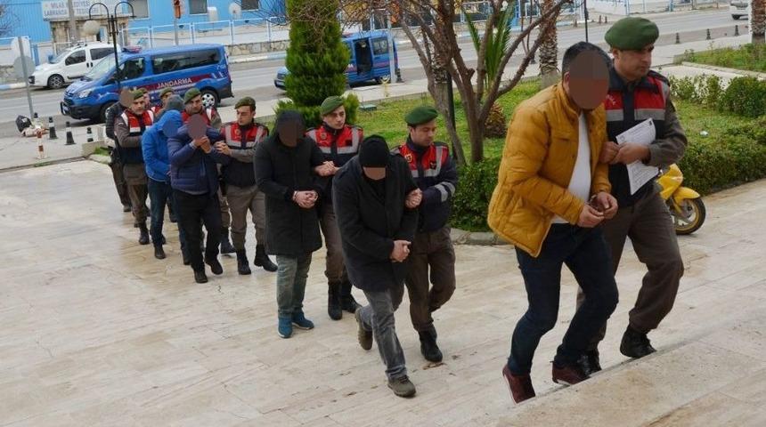 Milas&rsquo;ta Ka&ccedil;ak Kazı Yapan 8 Kişiden 4&rsquo;&uuml; Tutuklandı