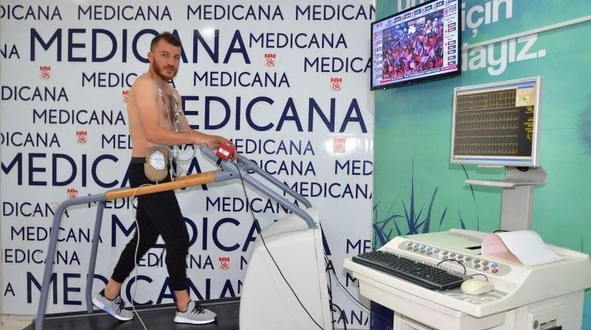 Sivasspor&rsquo;da Ziya Erdal Sağlık Kontrol&uuml;nden Ge&ccedil;ti
