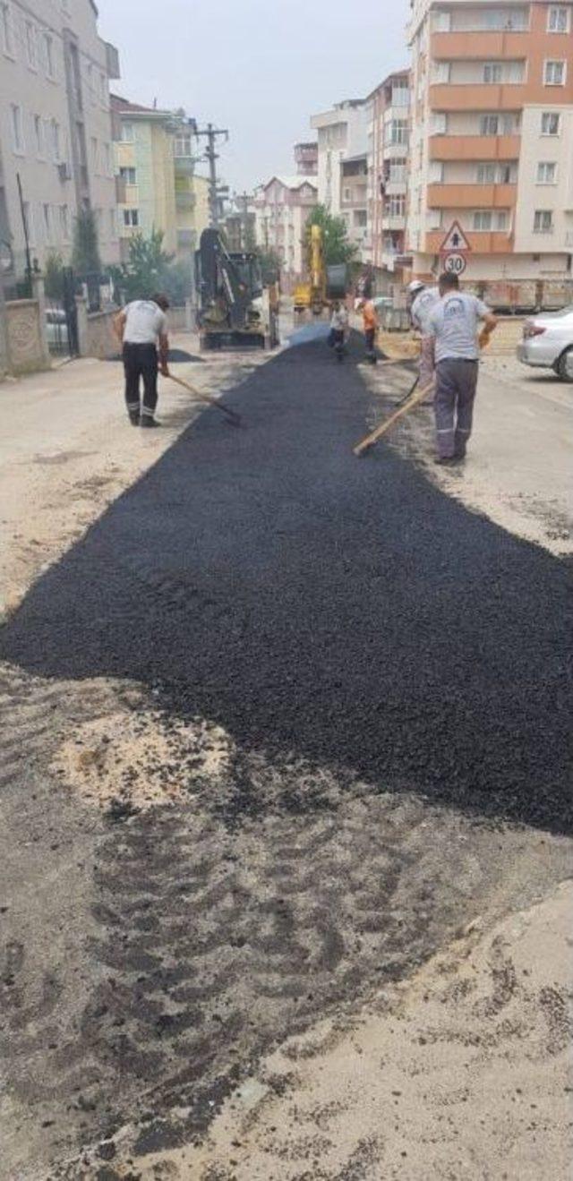 Gebze’de Yol Yapım Çalışmaları Devam Ediyor