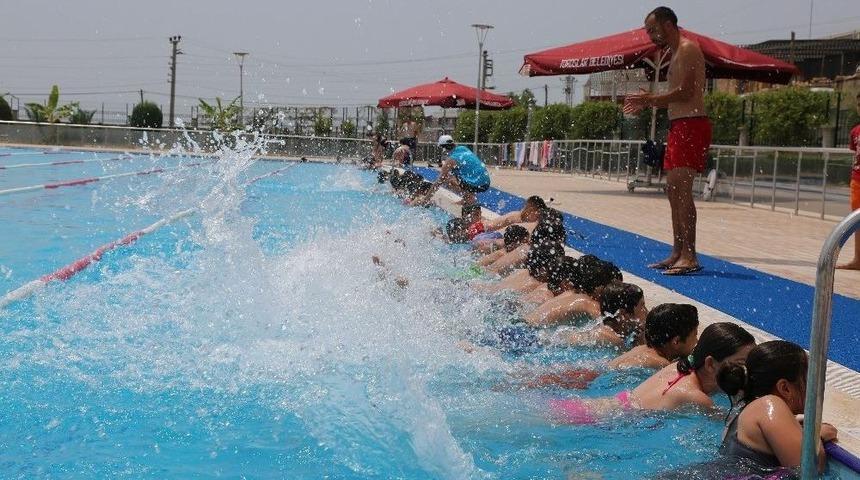 Toroslar’da Yüzme Kursları Başladı
