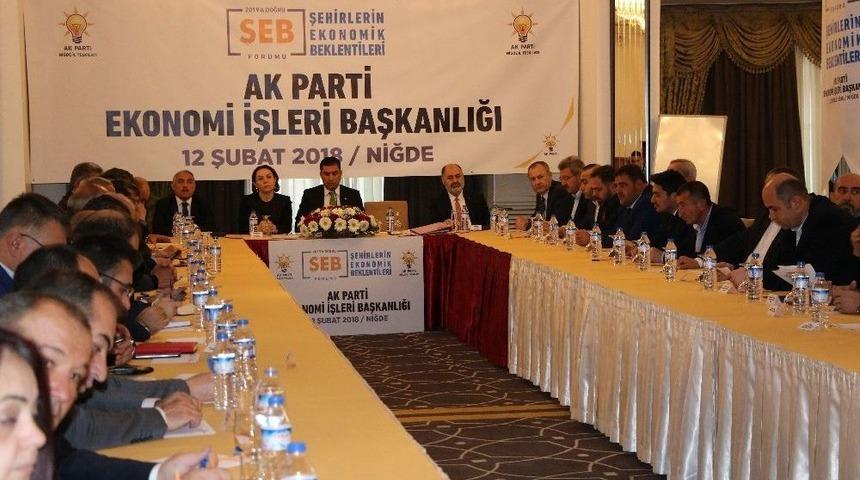 &lsquo;şehirlerin Ekonomi Beklentileri&rsquo; Forumu D&uuml;zenledi