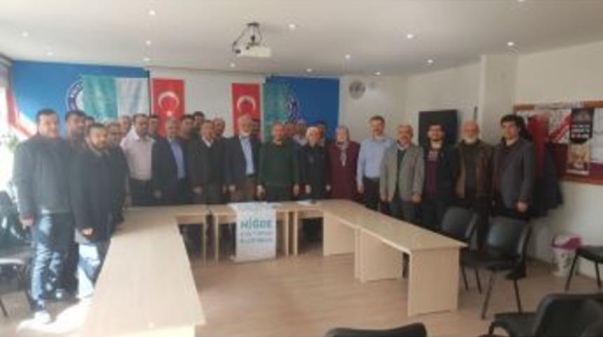 Niğde&rsquo;de Sivil Toplum Platformundan Mehmetcik&rsquo;e Destek