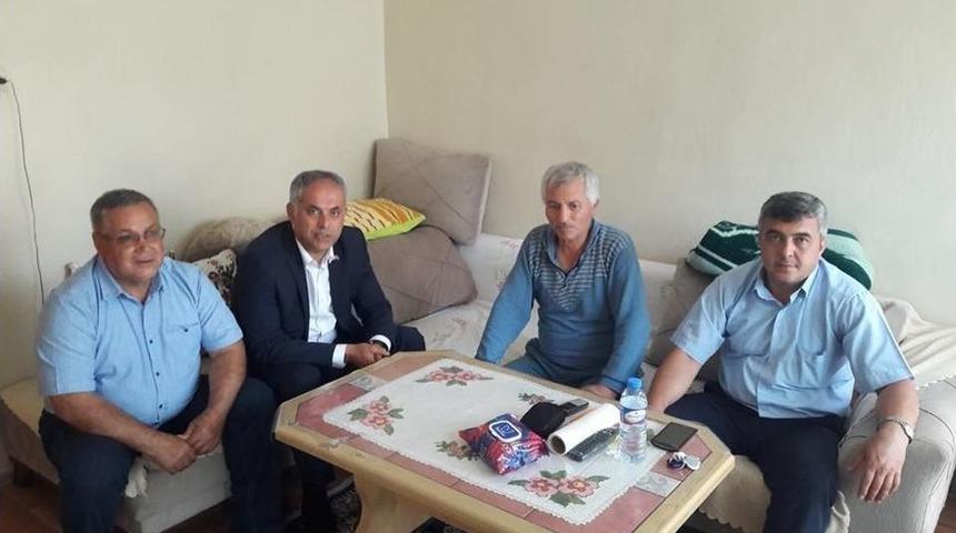 Başkan Yaman’dan Hasta Ziyaretleri