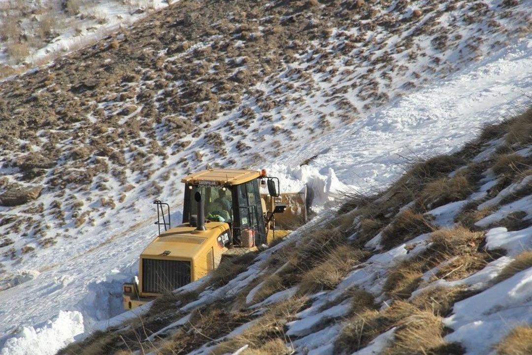 Başkale&rsquo;de Karla M&uuml;cadele &Ccedil;alışması