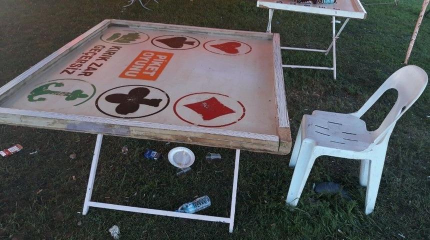 Şenliği Fırsat Bilen Kumarcılara Su&ccedil;&uuml;st&uuml;