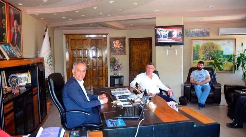 Başkan Yaman&rsquo;a Ziyaretler Devam Ediyor